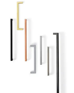 Poignée U 0056-136,5mm / Cuivre brossé