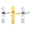 Poignee Paliere à Bequille pour Serrures Bandeaux banDOM F11 F12 et F14 Couleur - Laiton