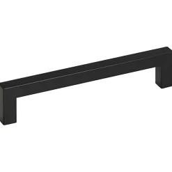 Poignées d armoire 10 pcs noir 160 mm acier inoxydable