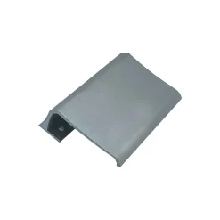 Poignées de tirage en aluminium H 150 mm anodisé Argent satiné