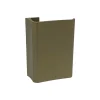 Poignées de tirage en aluminium H 150mm anodisé Bronze satiné