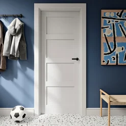 Poignées sur rosace à visser plate en aluminium noir mat GoodHome Minzho