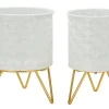 PorteVase Carly Set 2 pièces Diamètre 16 x 20 13 x 20 cm