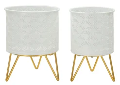PorteVase Carly Set 2 pièces Diamètre 16 x 20 13 x 20 cm