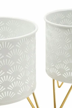 PorteVase Carly Set 2 pièces Diamètre 16 x 20 13 x 20 cm