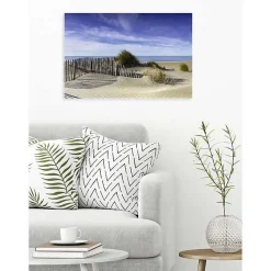 Poster intissé AMMOPHILA ARENARIA plage 90 x 60 cm - Décoration intérieure HD