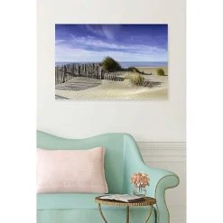 Poster intissé AMMOPHILA ARENARIA plage 90 x 60 cm - Décoration intérieure HD