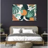 Poster intissé FRUITS ET PLANTES EXOTIQUES 140 x 95 cm - Affiche murale de qualité supérieure