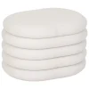 Pouf de rangement en bouclette GUILIA