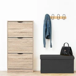 Pouf double pliant Velours gris Mix N' Modul - 5Five