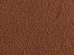 Pouf en tissu bouclette terracotta ECAMBI