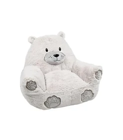 Pouf enfant ours "Jules" - 45x45cm - Beige
