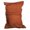 Pouf, fauteuil d'intérieur déhoussable - 90 x 140 cm - Sherpa - Terracotta - Vivezen
