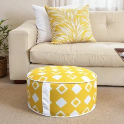 Pouf intérieur/extérieur Box mayan Innov Axe
