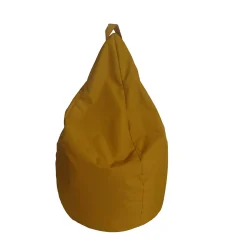Pouf poire jaune cumin ⌀75 x H.120 cm Easy for life