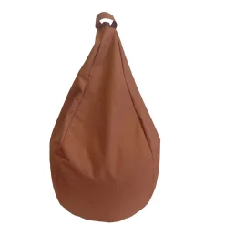Pouf poire terracotta ⌀75 x H.120 cm Easy for life
