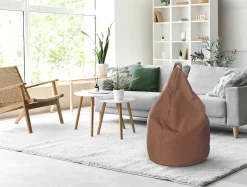 Pouf poire terracotta ⌀75 x H.120 cm Easy for life