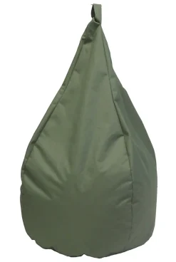 Pouf poire vert kaki Ø75 x H.120 cm Easy for Life