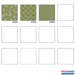Profhome 954904-GU Papier peint aspect textile texturé mat 5,33 m2