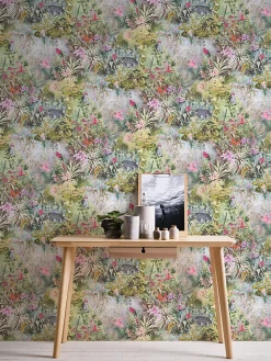 Profhome 381793-GU Papier peint motif animal lisse mat 5,33 m2