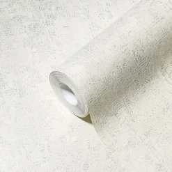 Profhome 388329-GU Papier peint aspect crépi légèrement texturé et des accents métalliques 5,33 m2