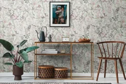 Profhome 388251-GU Papier peint floral texturé mat 5,33 m2