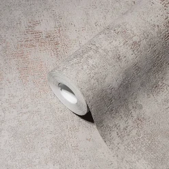 Profhome 388328-GU Papier peint aspect crépi légèrement texturé et des accents métalliques 5,33 m2