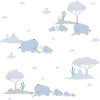 Profhome 381281-GU Papier peint enfants légèrement texturé mat 5,33 m2