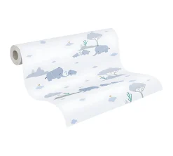 Profhome 381281-GU Papier peint enfants légèrement texturé mat 5,33 m2