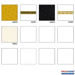 Profhome 348624-GU Papier peint de luxe exclusif légèrement texturé subtilement chatoyant 7,035 m2