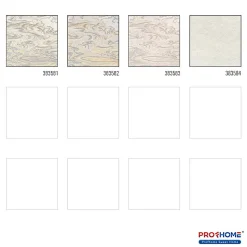 Profhome 383582-GU Papier peint aspect pierre carrelage légèrement texturé satiné 5,33 m2
