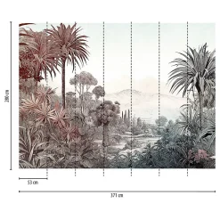 Profhome 399031-GU Papier peint photo lisse mat 3,71 m x 2,8 m