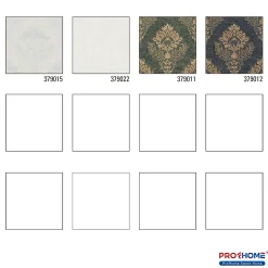 Profhome 379015-GU Papier peint baroque légèrement texturé mat 5,33 m2