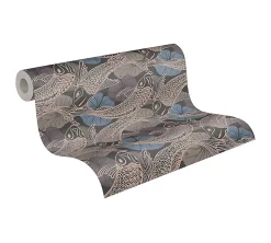 Profhome 378594-GU Papier peint asiatique lisse subtilement chatoyant 5,33 m2