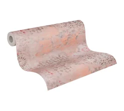 Profhome 378582-GU Papier peint à motifs graphiques légèrement texturé mat 5,33 m2