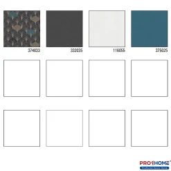 Profhome 374833-GU Papier peint à motifs graphiques lisse subtilement chatoyant 5,33 m2