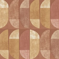 Profhome 375317-GU Papier peint à motifs graphiques légèrement texturé mat 5,33 m2