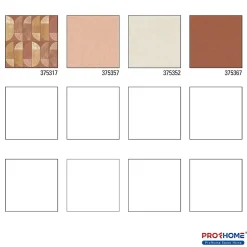 Profhome 375317-GU Papier peint à motifs graphiques légèrement texturé mat 5,33 m2