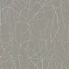 Profhome 399343-GU Papier peint à motifs graphiques légèrement texturé satiné 5,33 m2