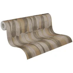 Profhome 387433-GU Papier peint aspect bois légèrement texturé satiné 5,33 m2
