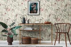 Profhome 388252-GU Papier peint floral texturé mat 5,33 m2