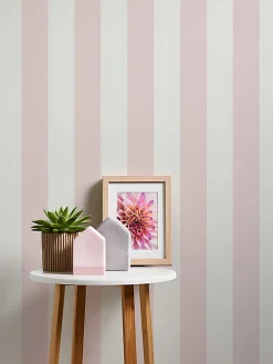Profhome 381013-GU Papier peint à rayures légèrement texturé mat 5,33 m2