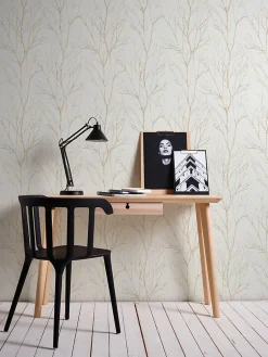 Profhome 372603-GU Papier peint nature légèrement texturé mat 5,33 m2