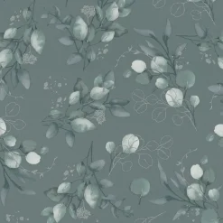 Profhome 397683-GU Papier peint style country lisse et des accents métalliques 5,33 m2