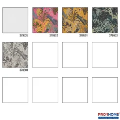 Profhome 379535-GU Papier peint ton-sur ton légèrement texturé mat 5,33 m2