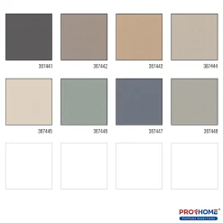 Profhome 387447-GU Papier peint unicolor légèrement texturé mat 5,33 m2