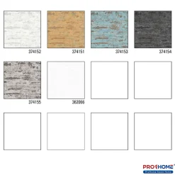 Profhome 374152-GU Papier peint ton-sur ton légèrement texturé mat 5,33 m2