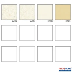 Profhome 344961-GU Papier peint de luxe exclusif légèrement texturé subtilement chatoyant 7,035 m2