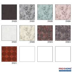 Profhome 374235-GU Papier peint ton-sur ton légèrement texturé mat 5,33 m2