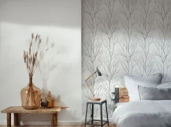 Profhome 372604-GU Papier peint nature légèrement texturé mat 5,33 m2